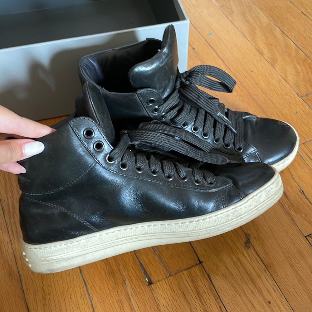 Tom Ford Black Sneakers